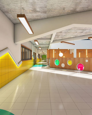 佳禾幼兒園設(shè)計(jì)裝飾工程 14張圖片